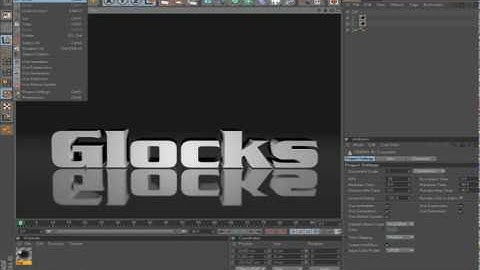 Cinema 4D Tutorial | GraphicGasm | Reflections