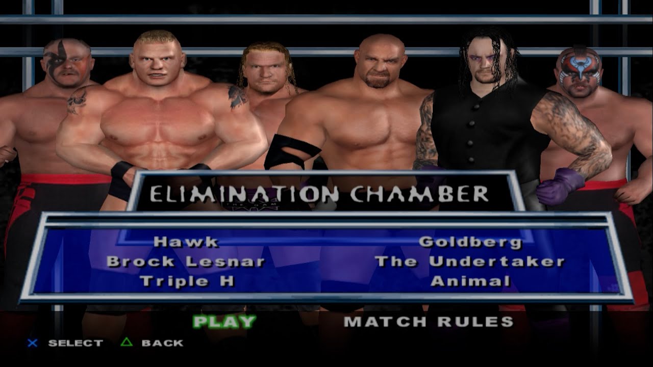 WWE SmackDown! Here Comes the Pain - ELIMINATION CHAMBER