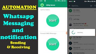 WhatsApp messaging automation. Send and receive messages in WhatsApp. Banking chat bot. Support bot screenshot 3
