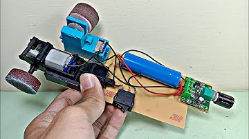 GRINDING MACHINE CIRCUIT WITH DOUBLE GEARBOX AND USING 4 WD MINI DYNAMO MACHINE