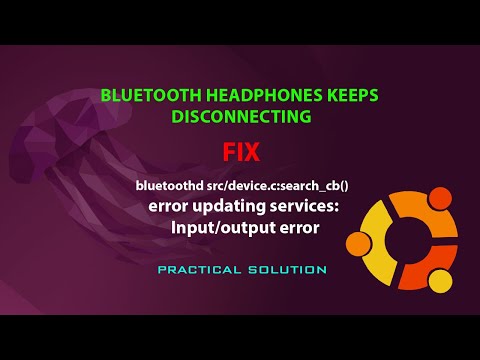 UBUNTU FIX: bluetoothd src/device.c:search_cb() error updating services: Input/output error