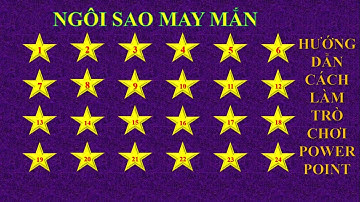 ✅Cách Làm Trò Chơi Học Tập Trong Powerpoint💯Ly Nhi TV