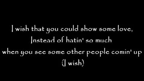 Hope (lyrics) - Twista ft. Faith Evans