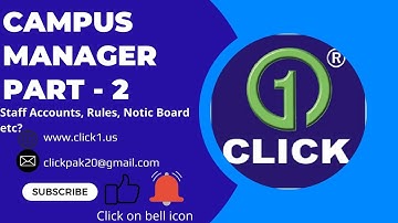 Campus Manager Part 2 | one Click CMS | School, College Campus Software |