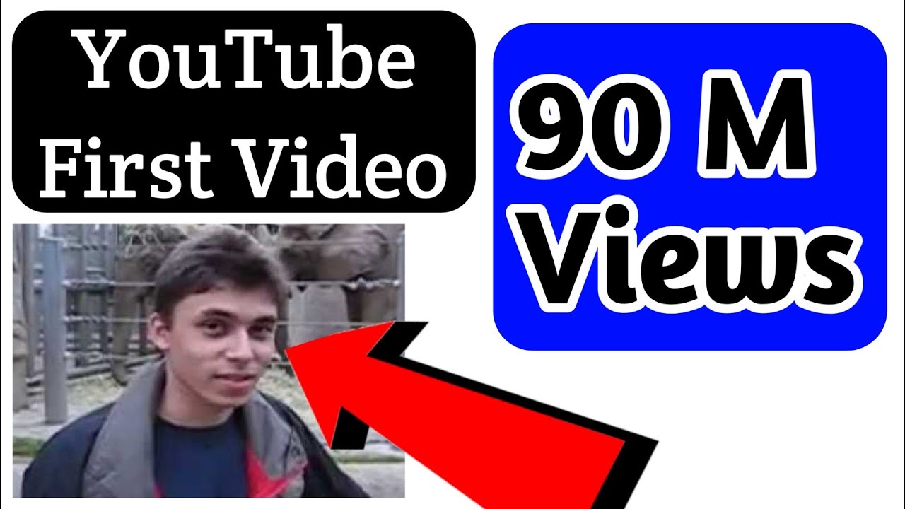 YouTube First Video Ever Uploaded | YouTube First Video | Me At The Zoo | History Of YouTube
