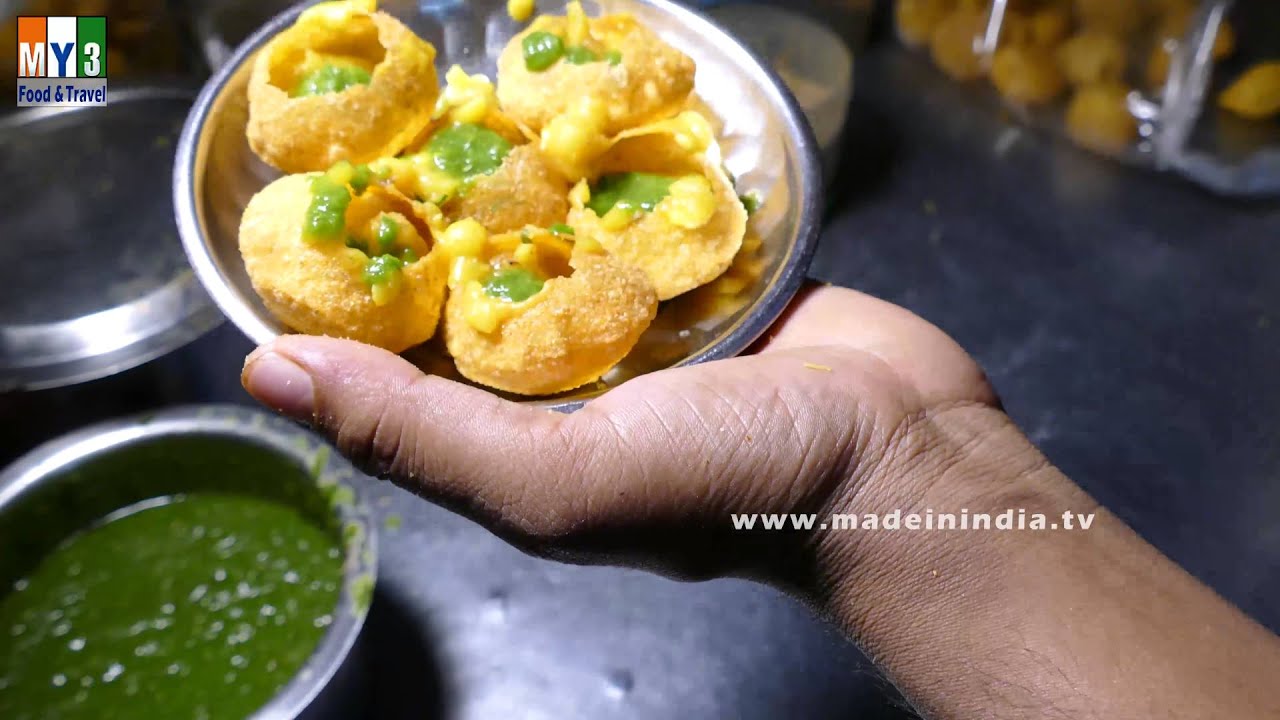 Golgappa Recipe - Pani Puri Recipe | Golgappa Puri Recipe for Pani Puri street food | STREET FOOD