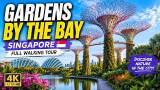 Gardens by the Bay 4K: The Ultimate Walking Tour of Singapore’s Magic 🌿