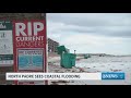 Coastal flooding on Padre Island cancels event, keeps crowds back