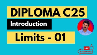 01 || Introduction to Limits | Karnataka Diploma C25 Maths | Simple Explanation for Beginners