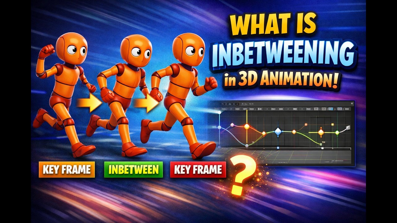 3D Animation Basics: What Is Inbetweening?