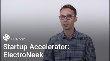 2021 Association & CPA.com Startup Accelerator: ElectroNeek