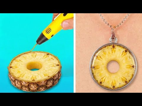 酷炫3D筆與熱熔膠手工藝 🤩 簡單DIY自製點子 | 123 GO! FOOD