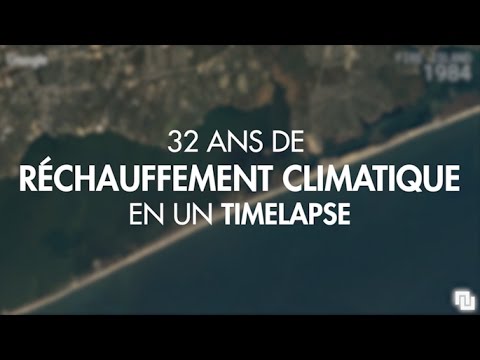 Google Earth vous montre le réchauffement climatique