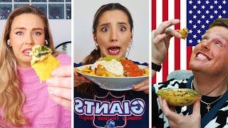 Brits Try American Super Bowl Dishes