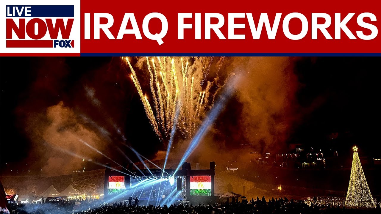 New Years 2026: Iraq New Years Eve fireworks