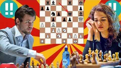 2838 Elo chess game | Magnus Carlsen vs Tania Sachdev 2