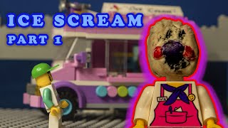 LEGO Анимация МОРОЖЕНЩИК - Horror Game Ice Scream | Мороженщик в реальной жизни Лего Друзей