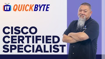How do you become a Cisco Certified Specialist? The New Cisco Certification Scheme | QuickByte