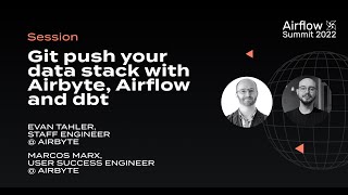 git push your data stack with Airbyte, Airflow and dbt
