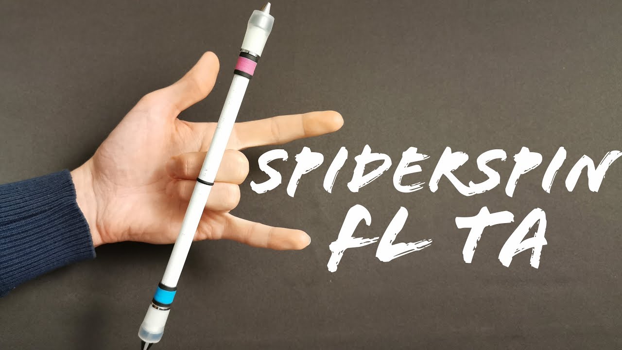 Spiderspin FLTA [Penspinning in Slow Motion]
