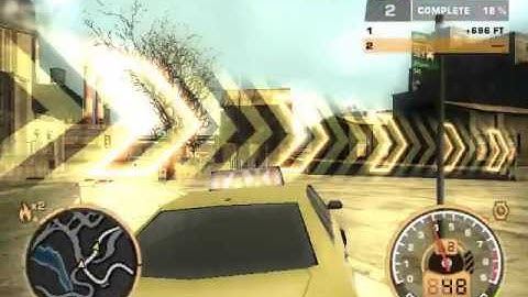 NFSMW Beat RAZOR with a TAXI