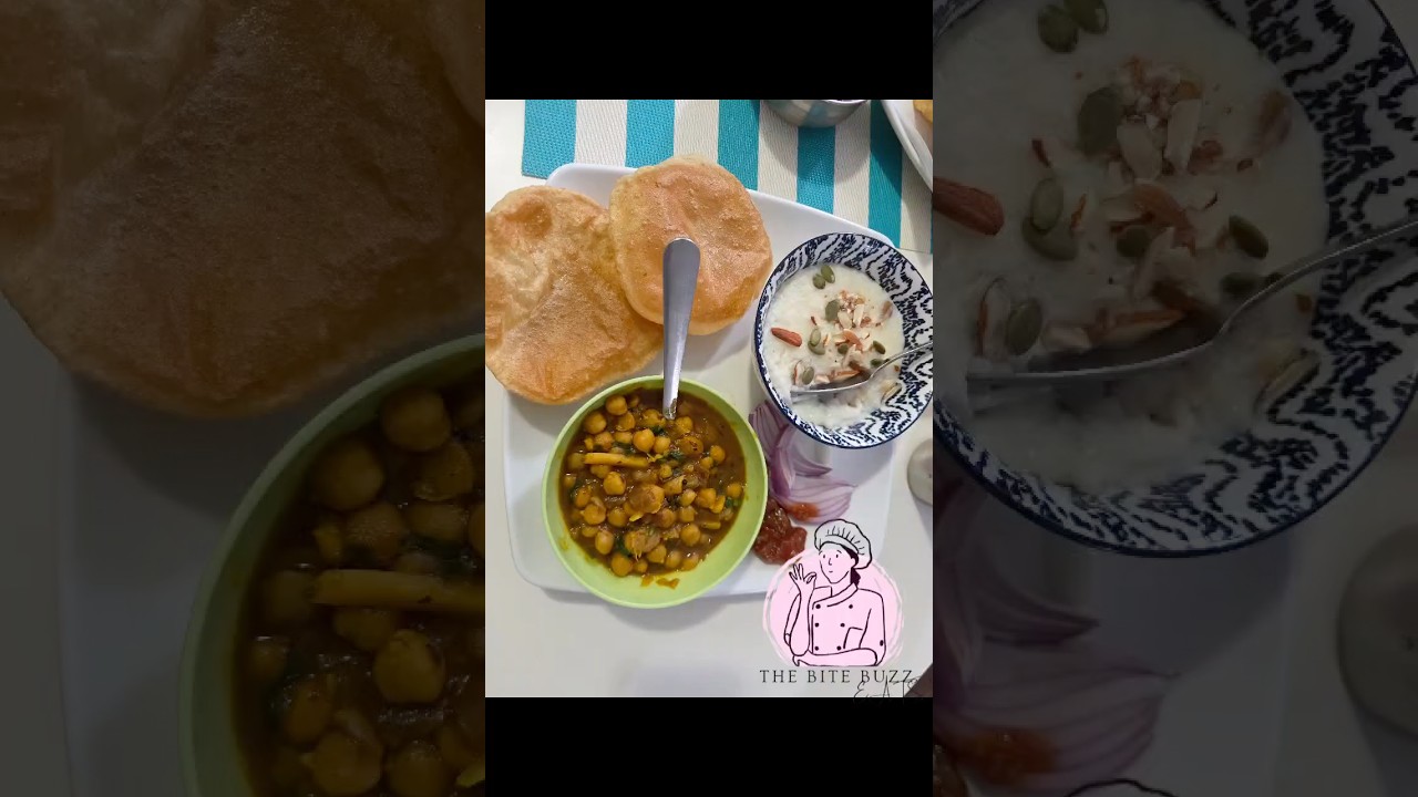 Soft Puri + Spicy Chole = Perfect Combo 😍Easy homemade chole puri recipe 🤎. 