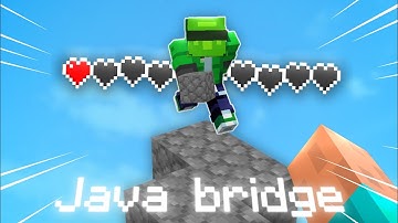 I Played Hive SkyWars But I can only Java Bridge Challenge