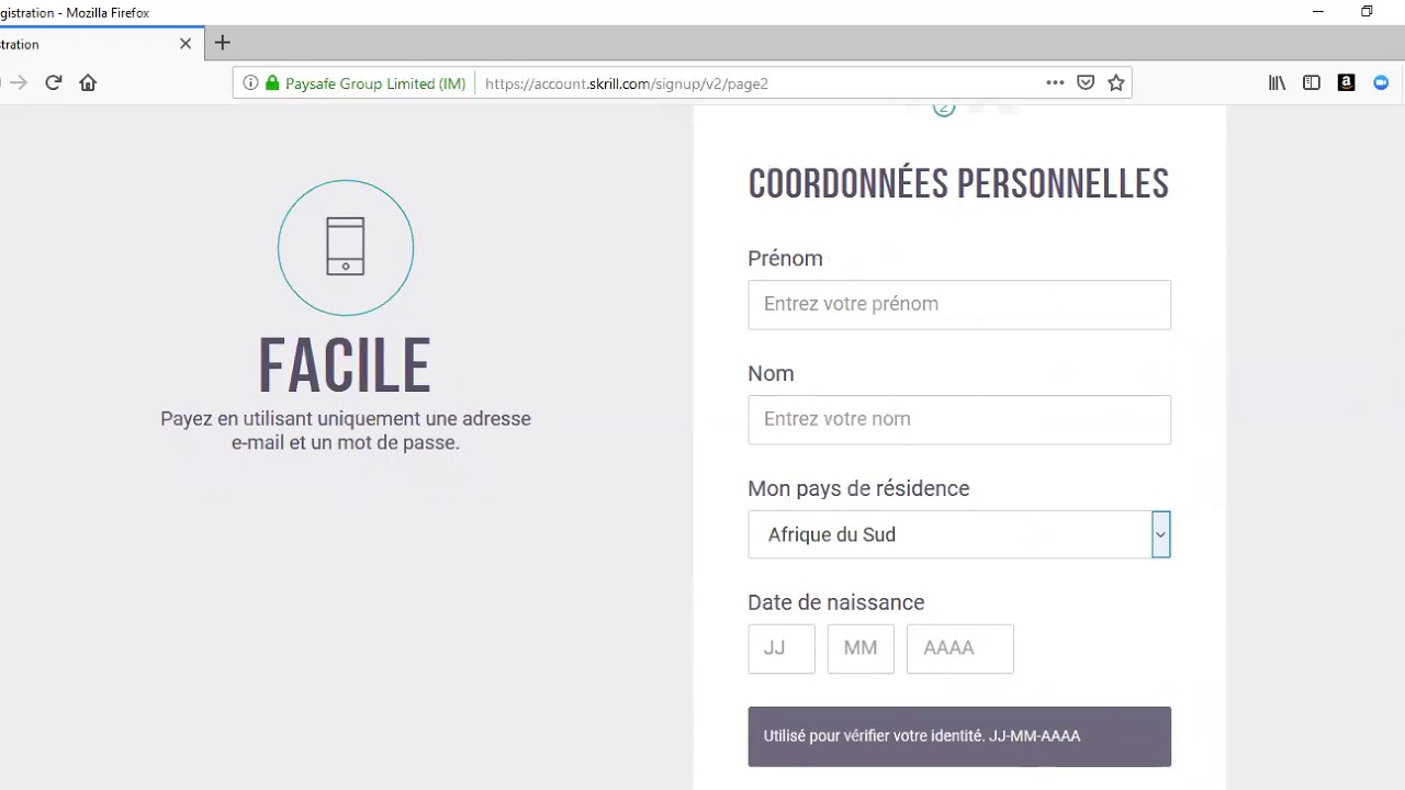 how to register and verify your skrill account?