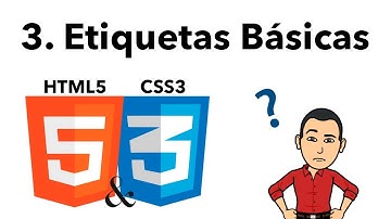 👨🏻‍💻 Curso Básico de HTML y CSS 03 -Etiquetas Básicas-