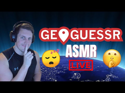 Relaxing ASMR Gaming GeoGuessr Live W/ CNP! (Mouse Clicking)