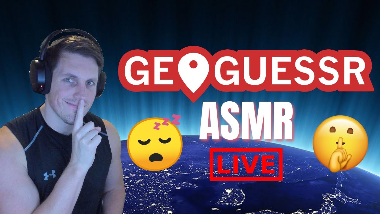 Relaxing ASMR Gaming GeoGuessr Live W/ CNP! (Mouse Clicking)