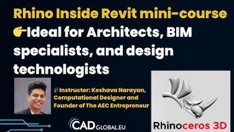 👉 Rhino Inside Revit Parametric BIM 1/4 | Grasshopper programming basics