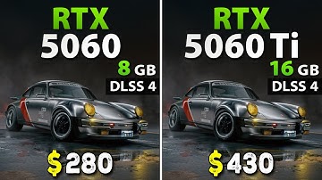 RTX 5060 vs RTX 5060 Ti - DLSS 4 | Test in 11 Games, 1440p
