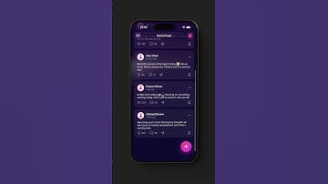 🚀 SwiftUI Radial FAB Menu - Modern Social Feed App with Stunning Animations ✨