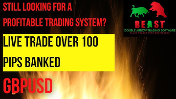 Live Trade GBPUSD Over 100 Pips!