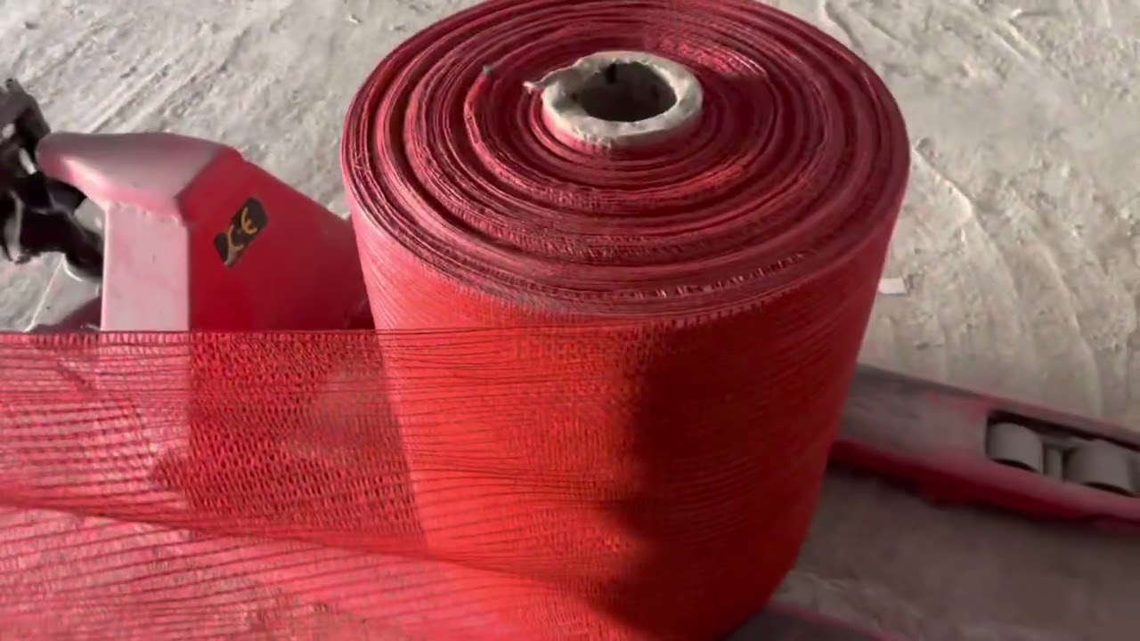 Мешок сетчатый на рулоне Mesh bag Raschel Bags on roll  