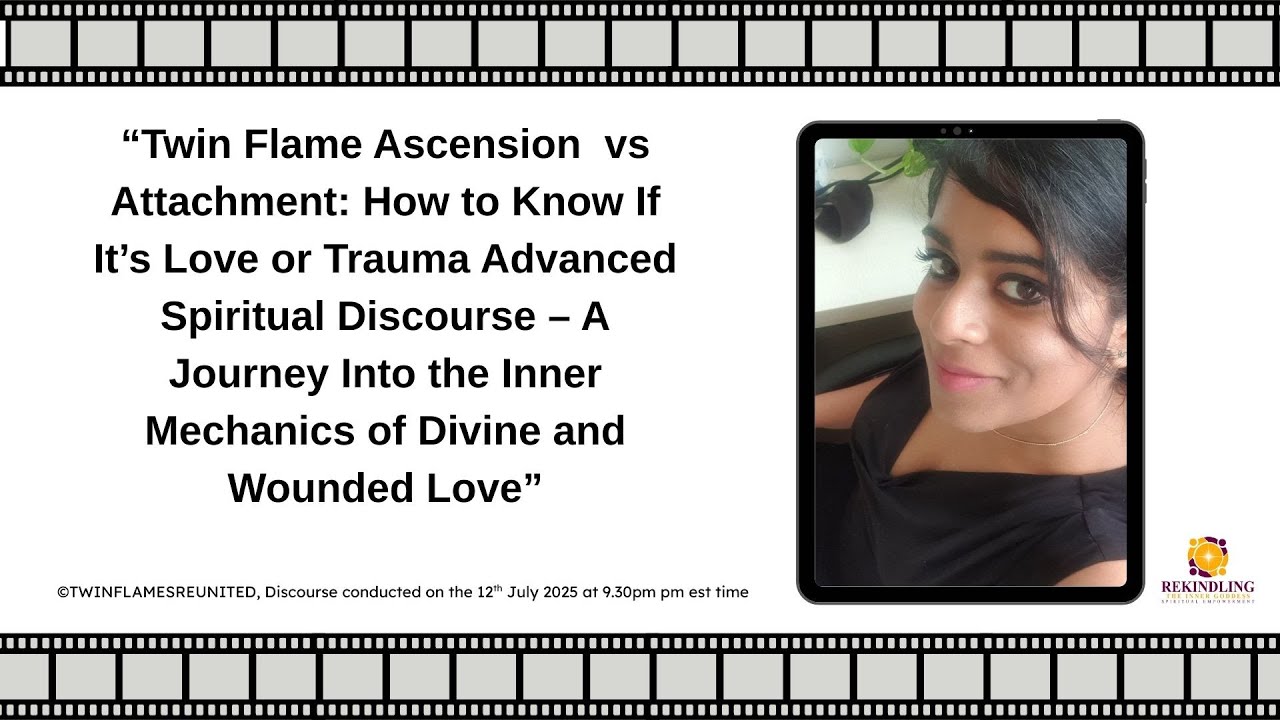 “Twin Flame Ascension vs Attachment: A Journey Into the Inner Mechanics of Divine and Wounded Love”