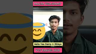 My Malta Work Visa Stamp Malta Update Today Job in Malta  Croatia Work Visa Poland Work Permit #visa