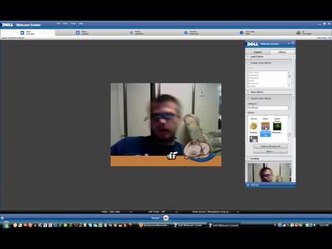 Dell Webcam Center Special Effects Tutorial