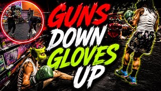 Guns Down Gloves Up!! | Spar Night 🥊