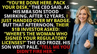 Fired After 12 Years, I Took Their Regulatory Licenses. The $1B Investor Called. | Corporate Revenge