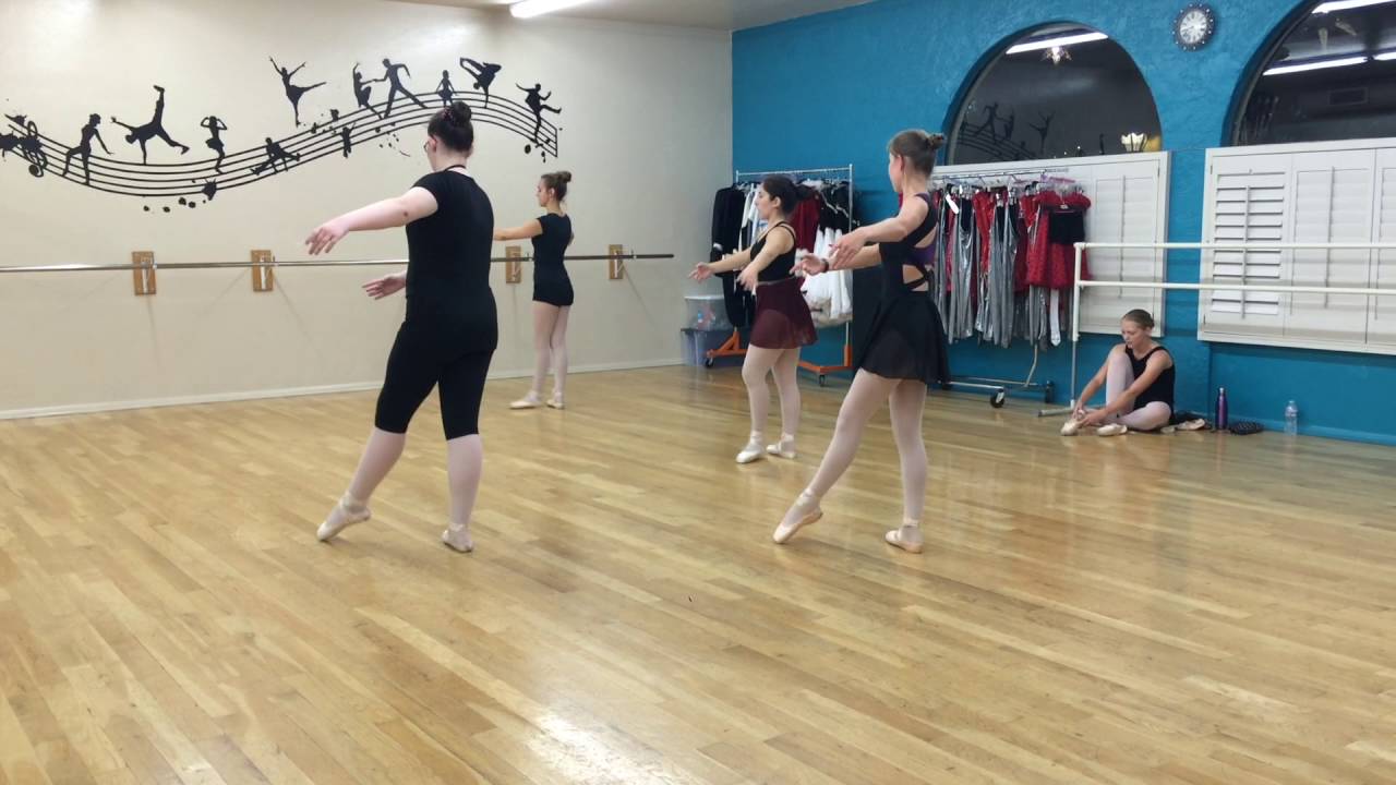 Advanced Pointe | Tendu 10/19/2016 - YouTube