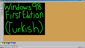 Windows 98 First Edition (Turkish) in VMWare Workstation Pro!