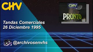 Tandas Comerciales Chilevisión - 26 Diciembre 1995