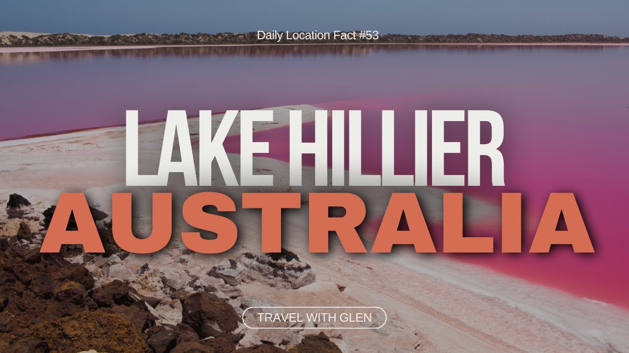 Lake Hillier, Australia  Lake Hillier, pink lake, Western Australia