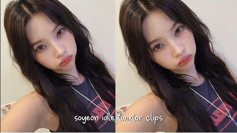 soyeon idle twixtor clips 