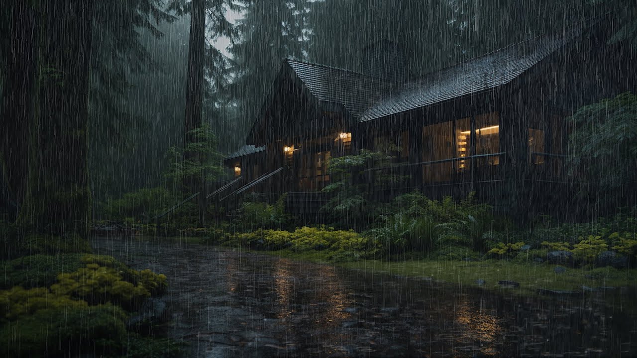 Fermez Les Yeux et Profitez Du Bruit De La Pluie Dans La Forêt | Sons