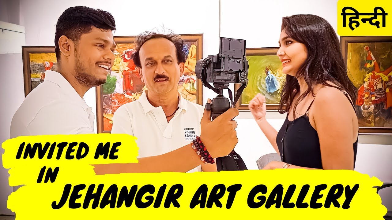 Invited Me In Jehangir Art Gallery | Sanky Vlogs - YouTube