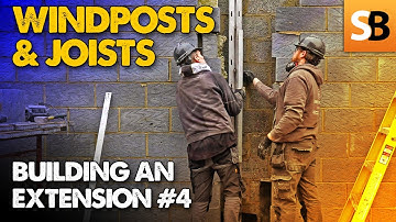 Windpalen en balken ~ Uitbreidingsbouw #4