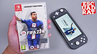 FIFA 23 Nintendo Switch Lite | FIFA 23 Legacy Edition Unboxing & Gameplay | Handheld FIFA 2023 screenshot 4